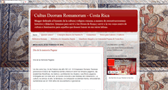 Desktop Screenshot of cultusdeorum-costarica.com
