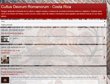 Tablet Screenshot of cultusdeorum-costarica.com